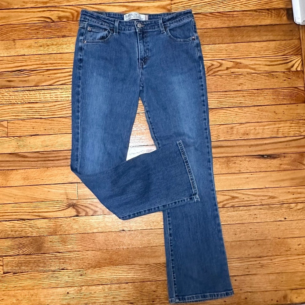 Levi's 515 Super Low Rise Bootcut Jeans Y2K Medium Wash 28x30.5